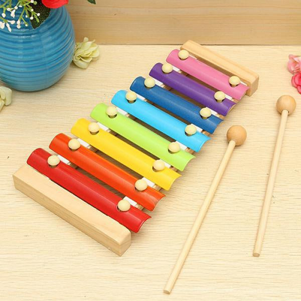 Wooden Xylophone Toy – 8-Note Musical Instrument for Kids | Aditi - Detailed Feature View 5