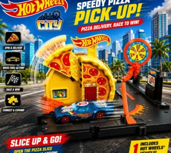 Hot Wheels City Playset – Exciting Race & Delivery Tracks