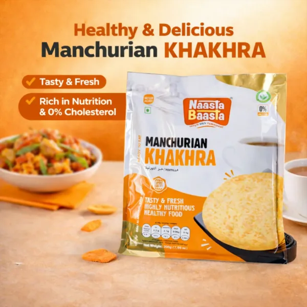 Manchurian Khakhra – Crispy Indo-Chinese Fusion Snack for Modern Diets