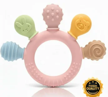 Silicone Baby Teether Hand – Multi-Texture Soothing Relief