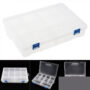 Premium 10-Grid Large Capacity Transparent Plastic Storage Box – Organizer for Jewelry, Accessories, and Small Items (Pack of 1) - Buy Online at Alikart