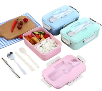 1000ml Lunch Box With Spoon & Fork