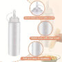 Premium 150ml Precision Squeeze Sauce Bottle – Leakproof Condiment & Dressing Dispenser - Buy Online at Alikart