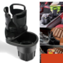 Premium 2-in-1 Multifunctional Car Cup Holder – Adjustable Car Drink & Accessory Organizer (Pack of 1) - Buy Online at Alikart