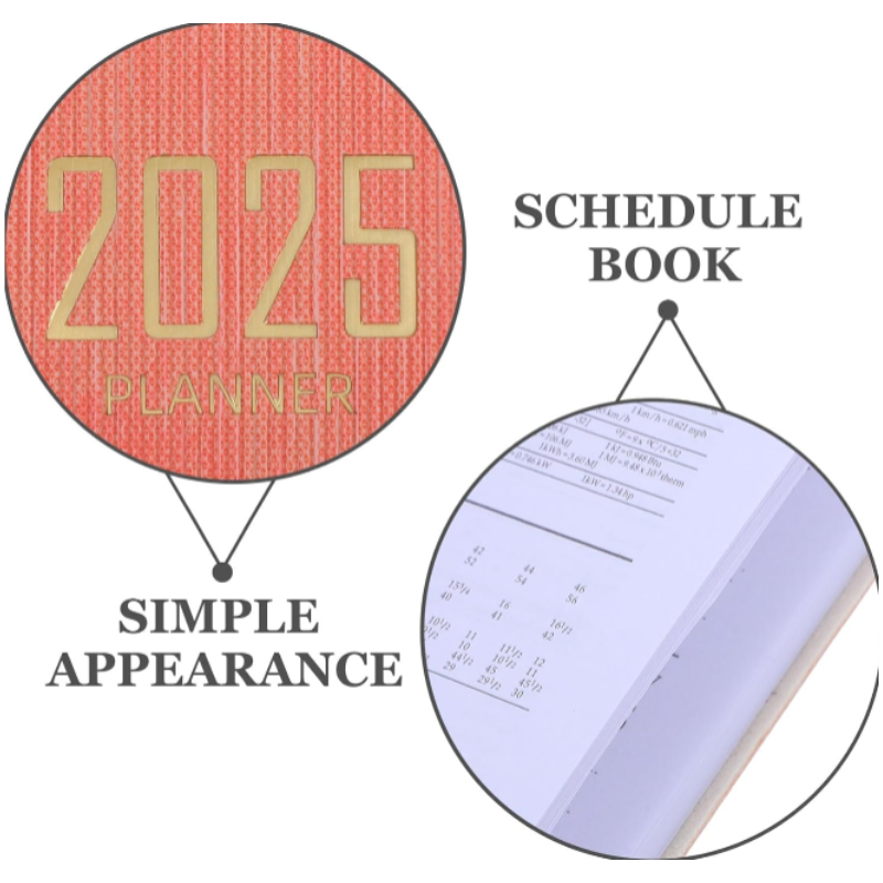 2025 Compact Pocket Planner – Weekly & Monthly Personal Organizer - Detailed Feature View 4