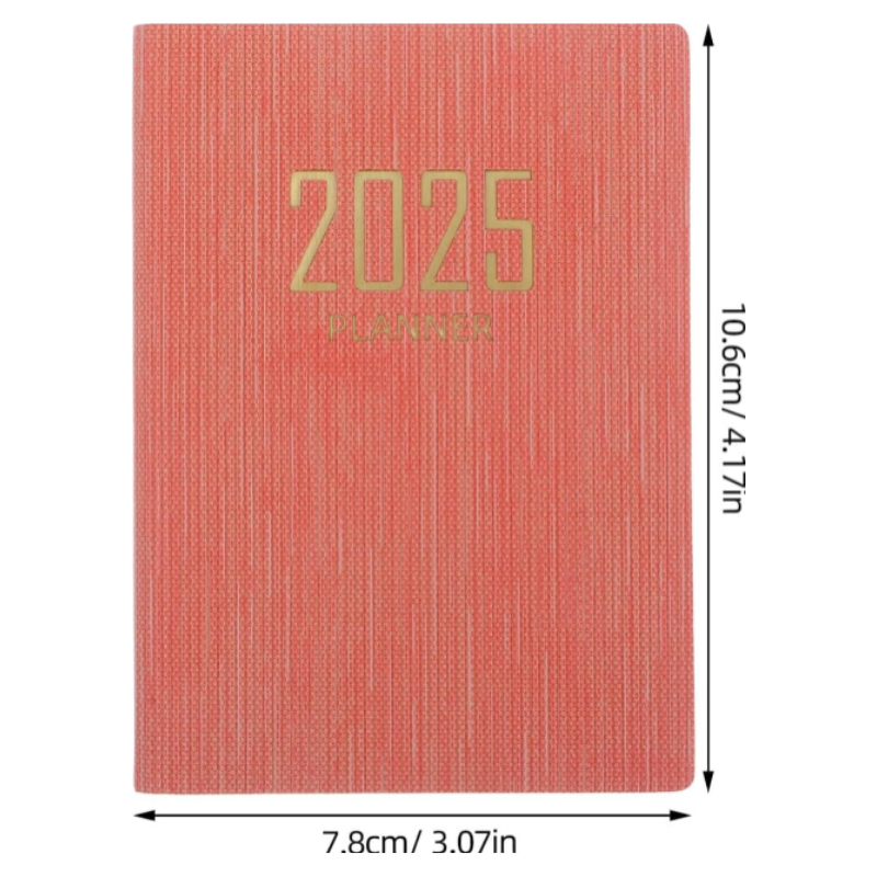 2025 Compact Pocket Planner – Weekly & Monthly Personal Organizer - Detailed Feature View 5