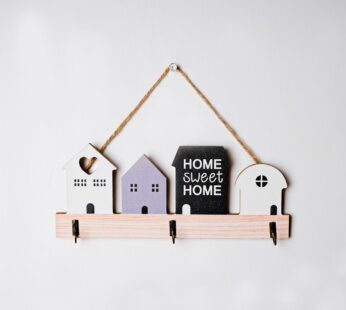 24 x 10cm Multi-Color House Hanging Hooks