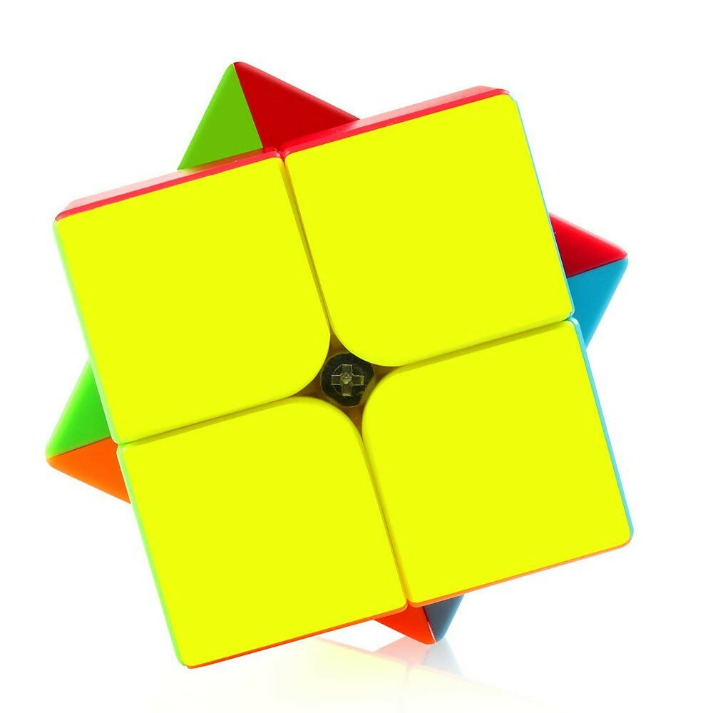 2×2 Speed Cube Puzzle – Smooth Turning Stickerless Magic Cube - Detailed Feature View 3