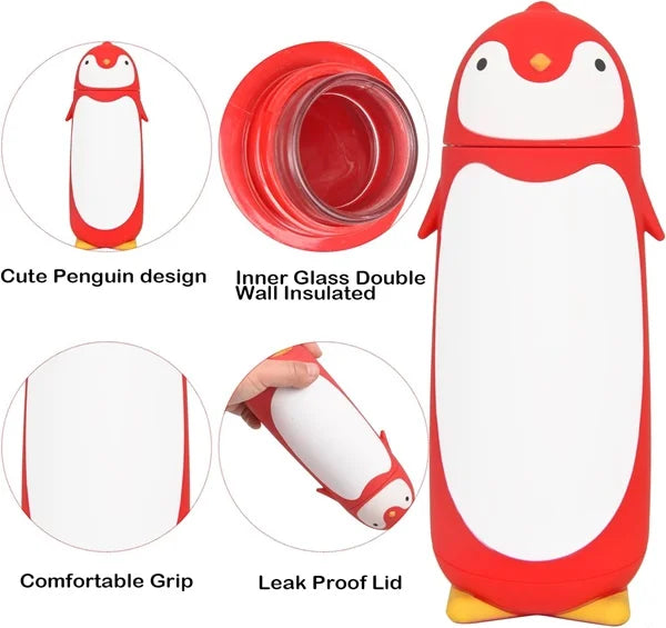 300ml Penguin Shape Water Bottle - Detailed Feature View 4