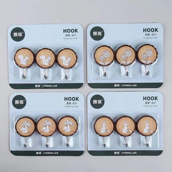 Premium 3pcs Random Print Hook - Buy Online at Alikart