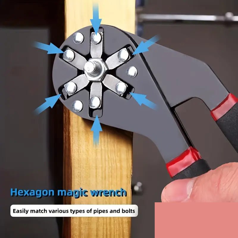 6 Inch Adjustable Wrench Tool - Detailed Feature View 1