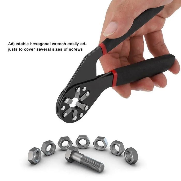 6 Inch Adjustable Wrench Tool - Detailed Feature View 2