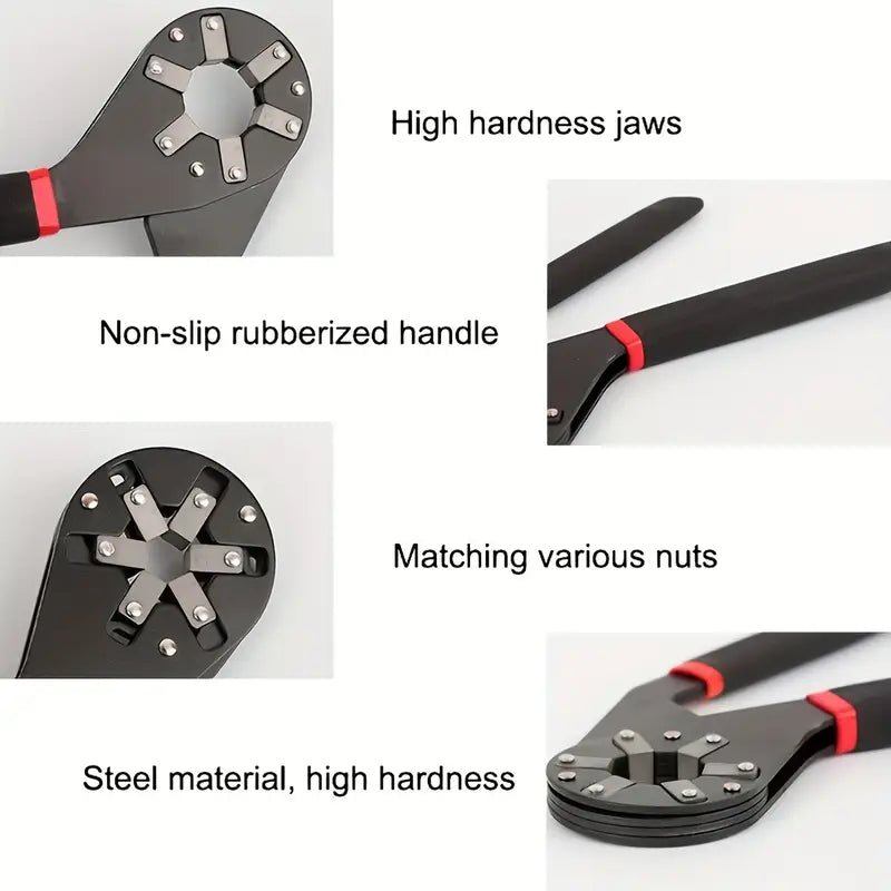 6 Inch Adjustable Wrench Tool - Detailed Feature View 5