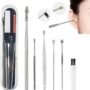 Premium 6 Pcs Ear Cleaning Tools Set with Plastic Storage Box – Multi-Functional Earwax Removal Kit for Personal Hygiene & Ear Care - Buy Online at Alikart