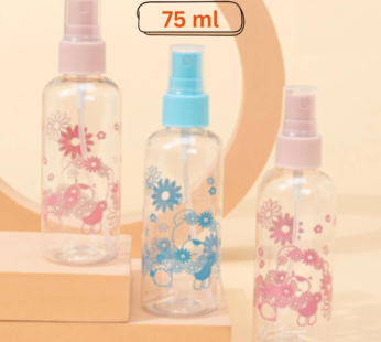 75ml Travel-Friendly Fine Mist Spray Bottle – Leak-Proof Refillable Container