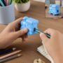 Premium Adorable Locomotive Double-Hole Pencil Sharpener for Students and Office Spaces - Buy Online at Alikart