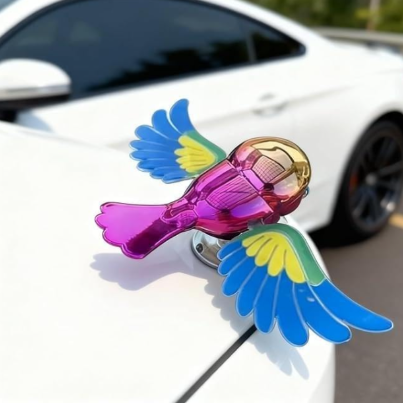 AeroMotion Wind-Powered Flying Bird Vehicle Ornament for Cars and Motorcycles - Random Color - Detailed Feature View 5