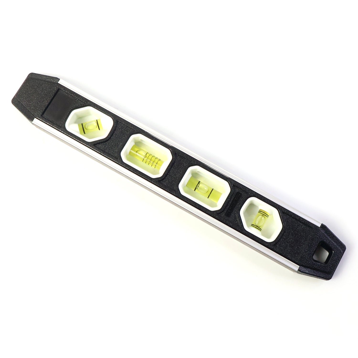 Aluminum Spirit Level – Precise 3-Bubble Measuring Tool - Detailed Feature View 4
