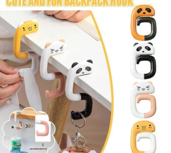 Animal Design Foldable Bag Hook – 1 Pc