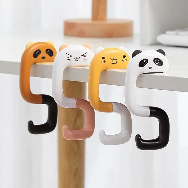 Animal Design Foldable Bag Hook - 1 Pc - Detailed Feature View 3