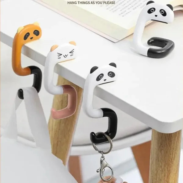 Animal Design Foldable Bag Hook - 1 Pc - Detailed Feature View 4