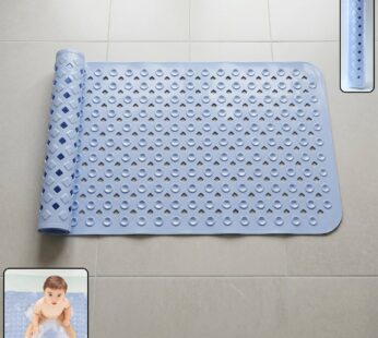 Anti-Slip Bath Mat – Non-Slip Waterproof Shower Mat for Bathroom Safety