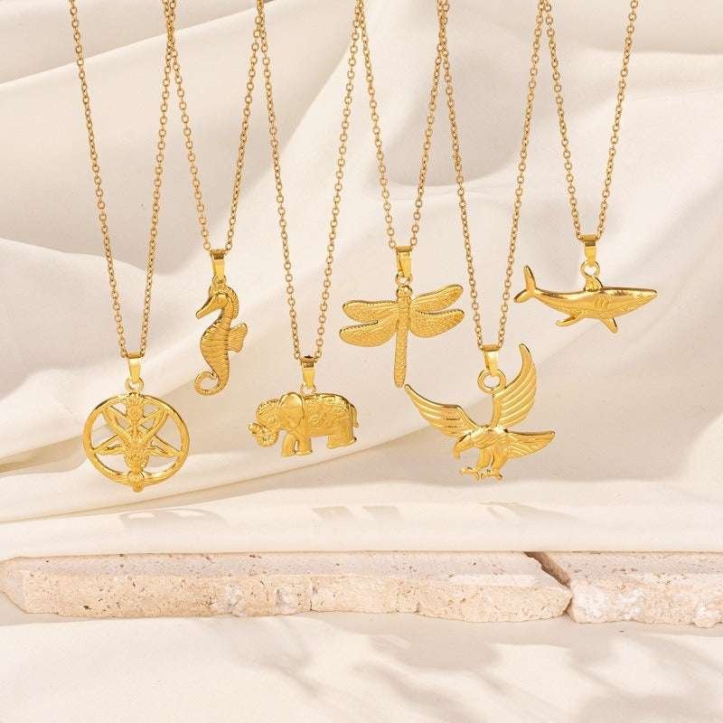 Anti-Tarnish Charm Necklace – Durable & Stylish Jewelry for Everyday Wear (Random Charm Design- 1 Pc) - Detailed Feature View 3
