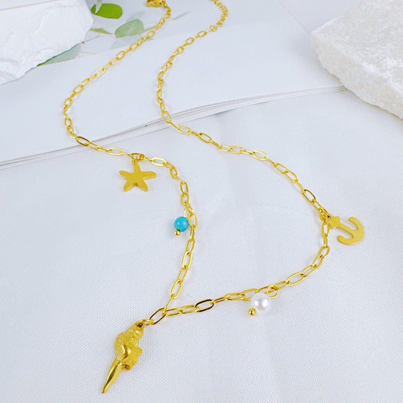 Anti-Tarnish Charm Necklace – Durable & Stylish Jewelry for Everyday Wear (Random Charm Design- 1 Pc) - Detailed Feature View 4