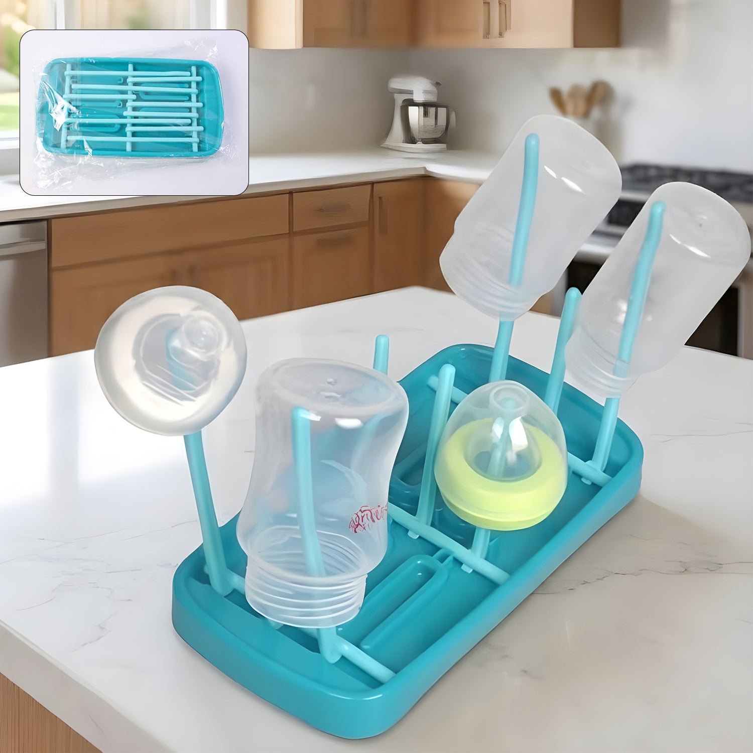 Premium Baby Feeding Bottle Drying Rack – Compact & Hygienic Design - Buy Online at Alikart