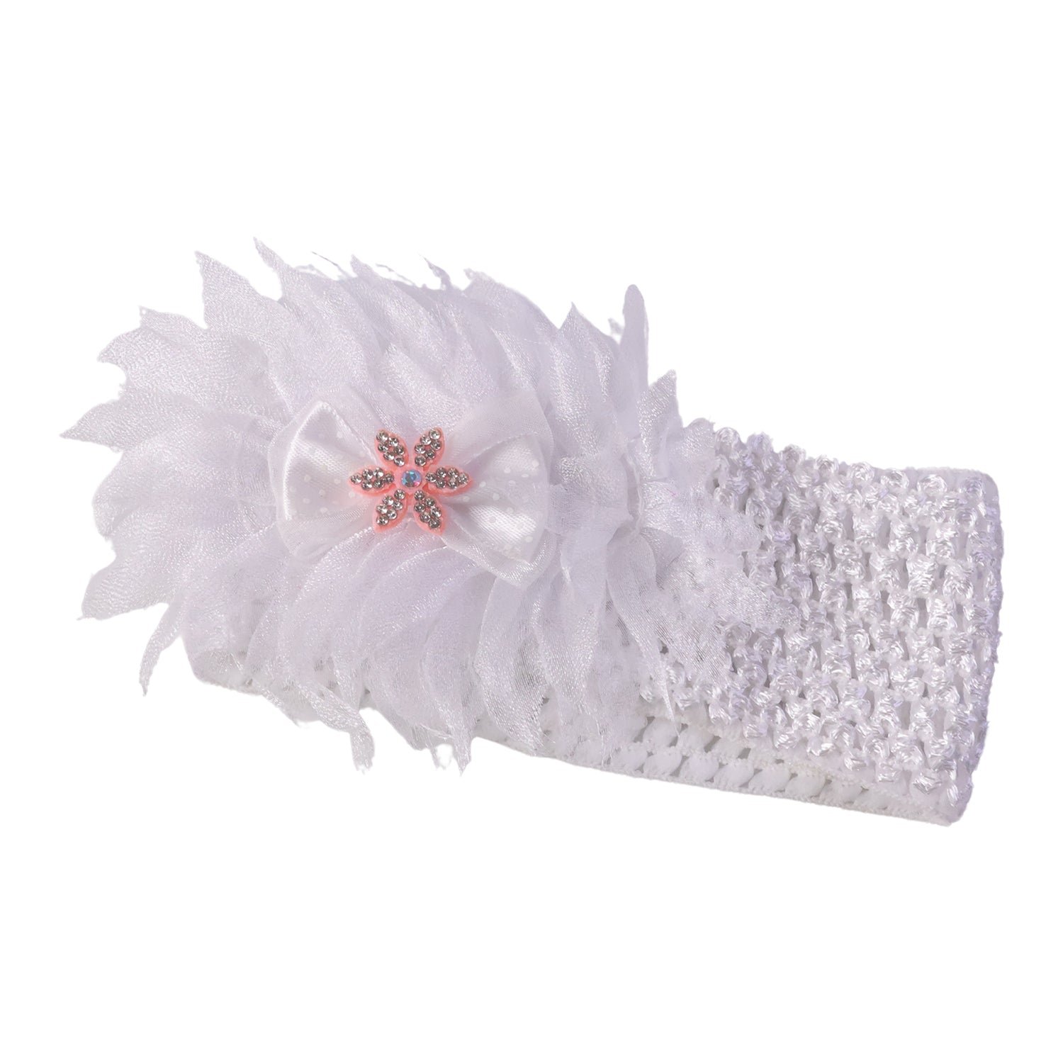 Baby Headband – Soft Elastic Floral Designed for Comfort & Style - Detailed Feature View 2