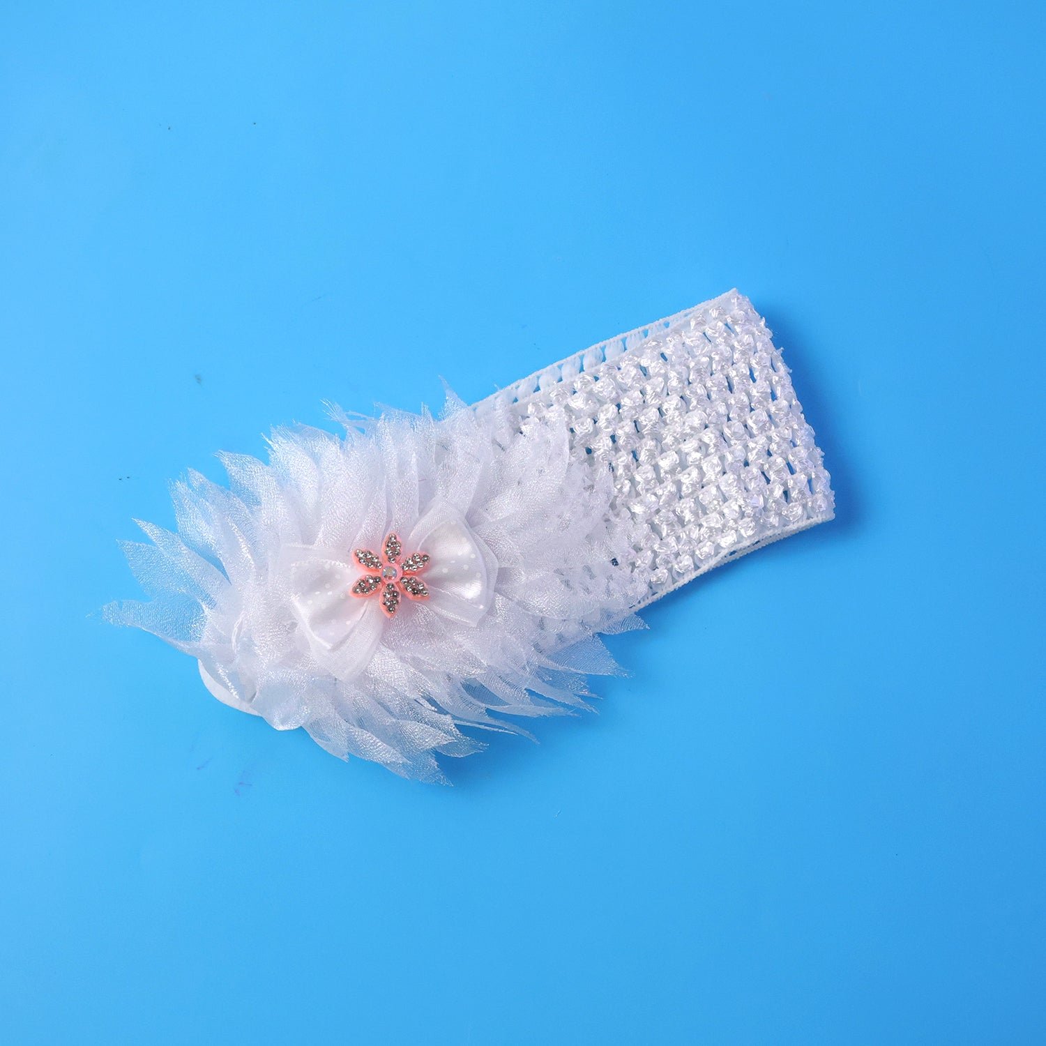 Baby Headband – Soft Elastic Floral Designed for Comfort & Style - Detailed Feature View 3