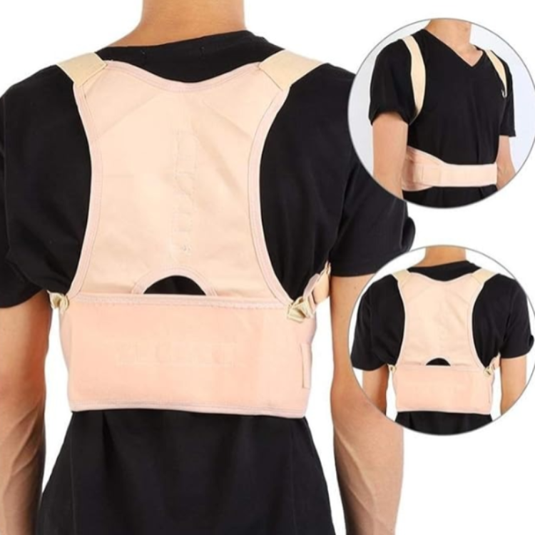 Back Support Posture Corrector Belt (XL Size) – Adjustable & Comfortable - Detailed Feature View 1