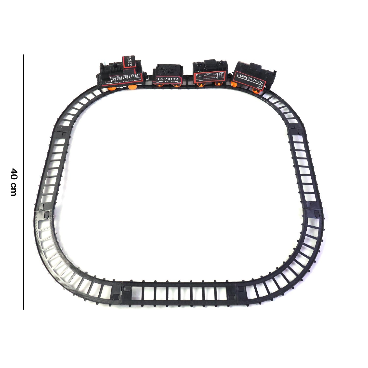 Battery Operated Train Set – Lights & Sounds for Kids' Fun - Detailed Feature View 5