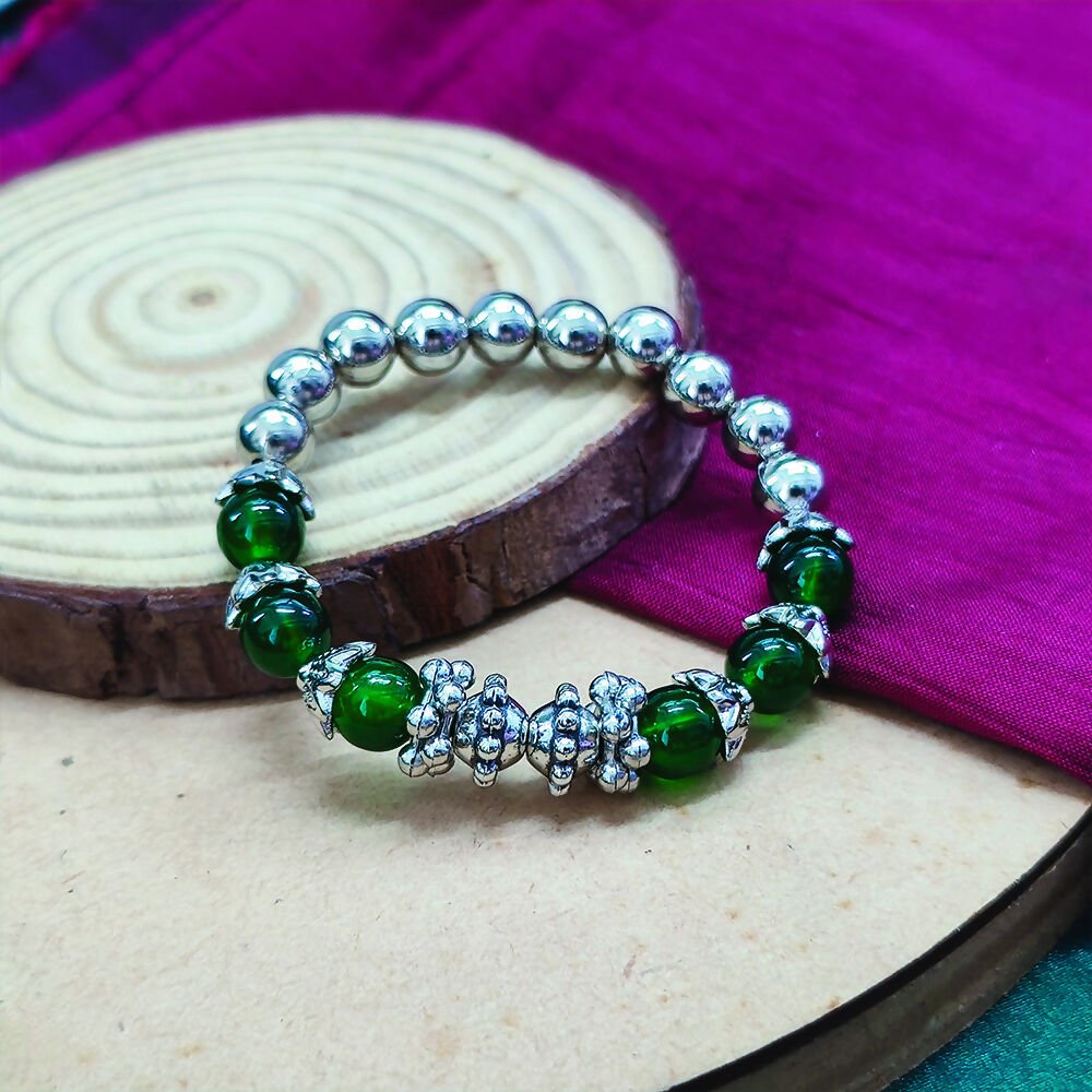 Beads Bracelet Combo Pack – 6 Stylish Trendy Bracelets - Detailed Feature View 3