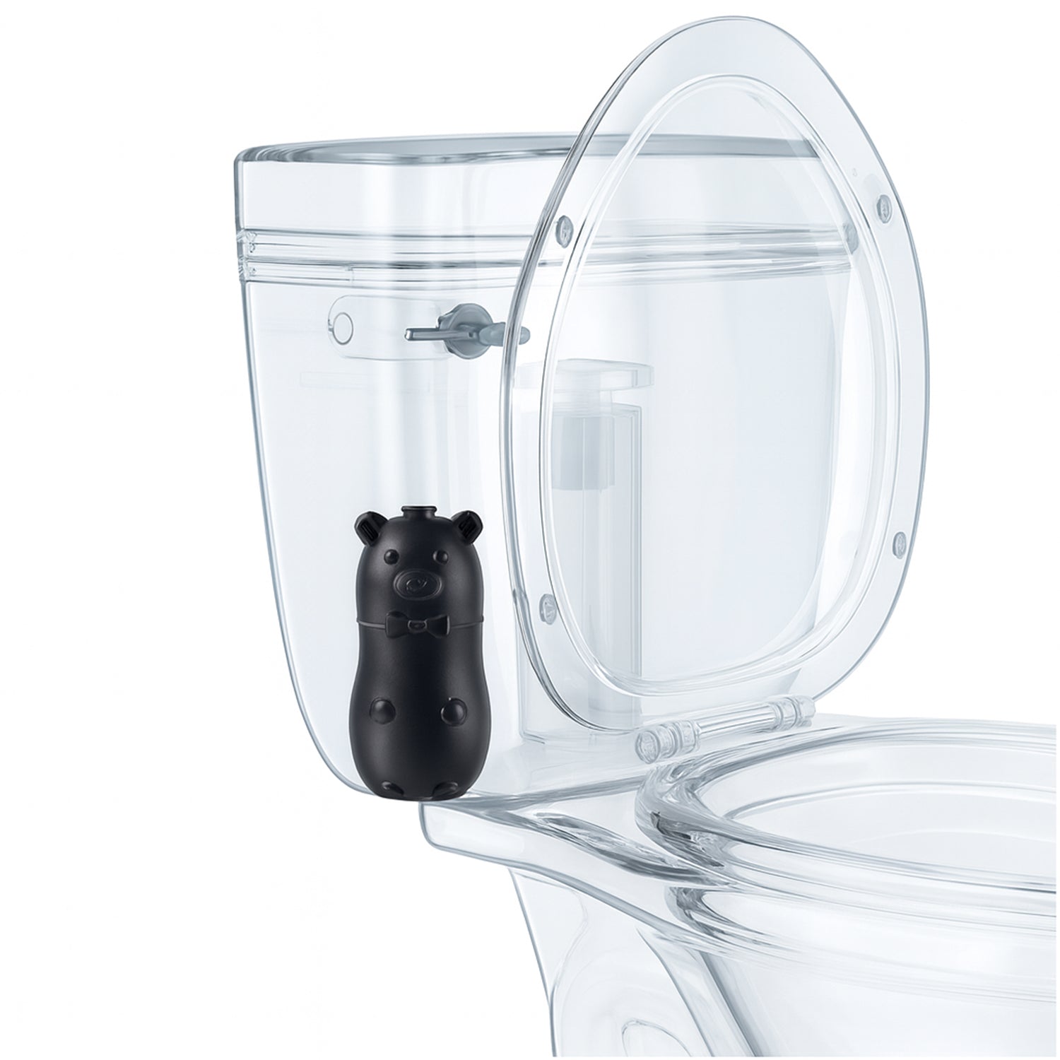 Bear Shaped Toilet Tank Cleaner – Automatic Flush Freshener - Detailed Feature View 2