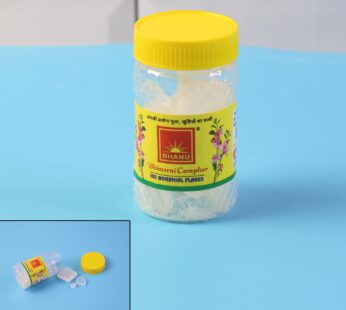 Bhimseni Camphor Flakes – Pure ISO Borneol for Pooja & Air Purification
