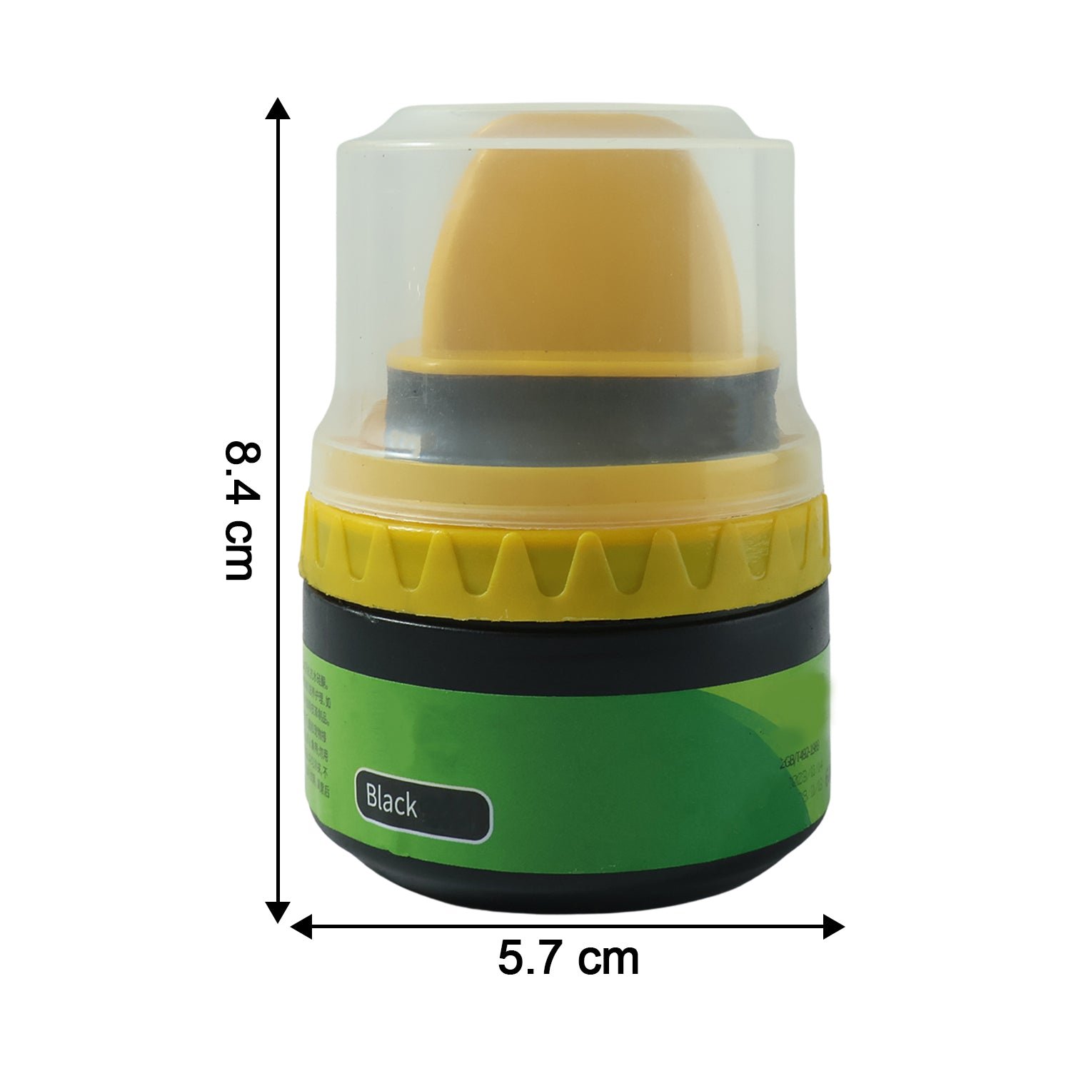 Black Shoe Polish Cream – Built-in Sponge for Easy Application - Detailed Feature View 4