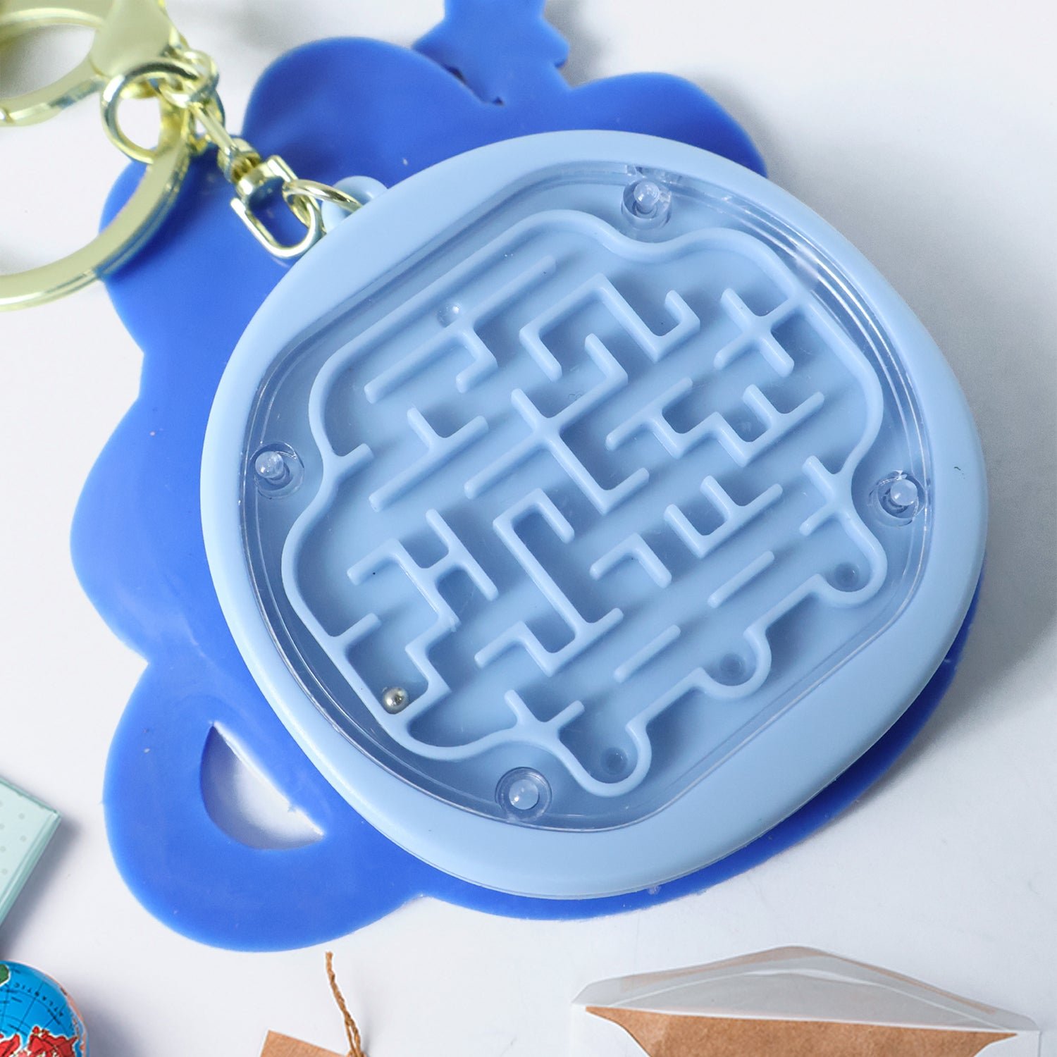 Bunny Calculator Keychain – Portable Mini Digital Calculator - Detailed Feature View 5