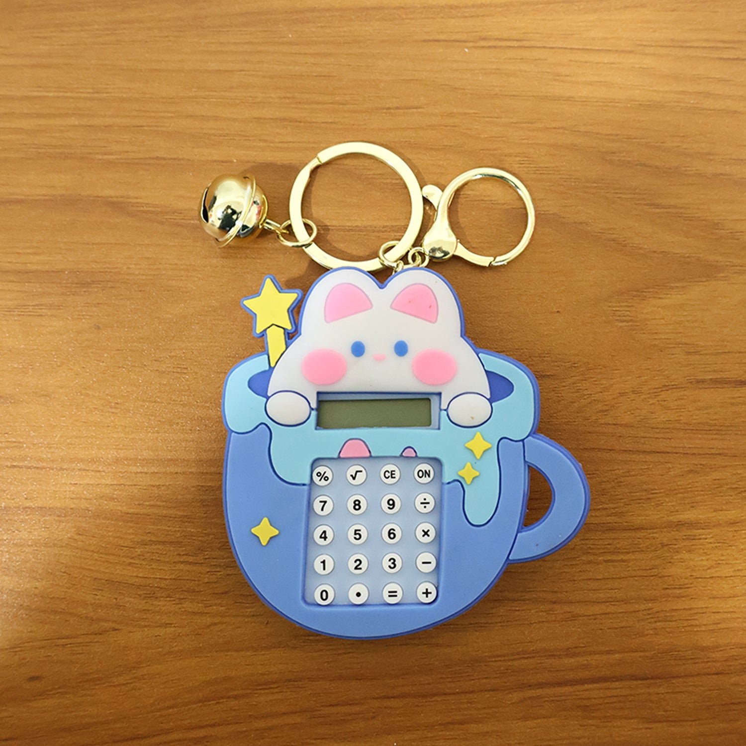 Bunny Calculator Keychain – Portable Mini Digital Calculator - Detailed Feature View 6