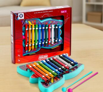 Butterfly Xylophone – Colorful 12-Tone Musical Learning Toy