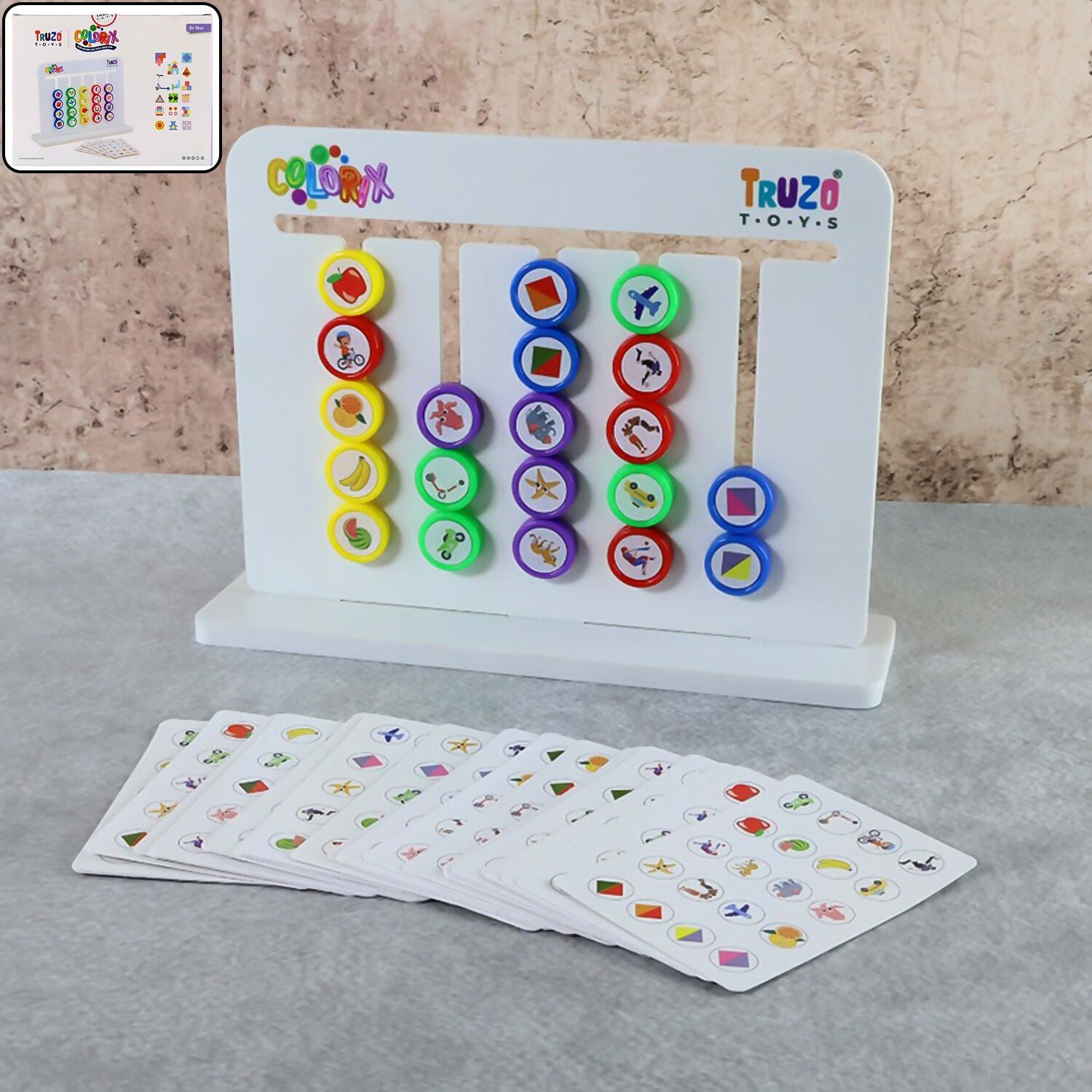 Premium Color Matching Puzzle – Engaging STEM Board Game for Kids - Buy Online at Alikart