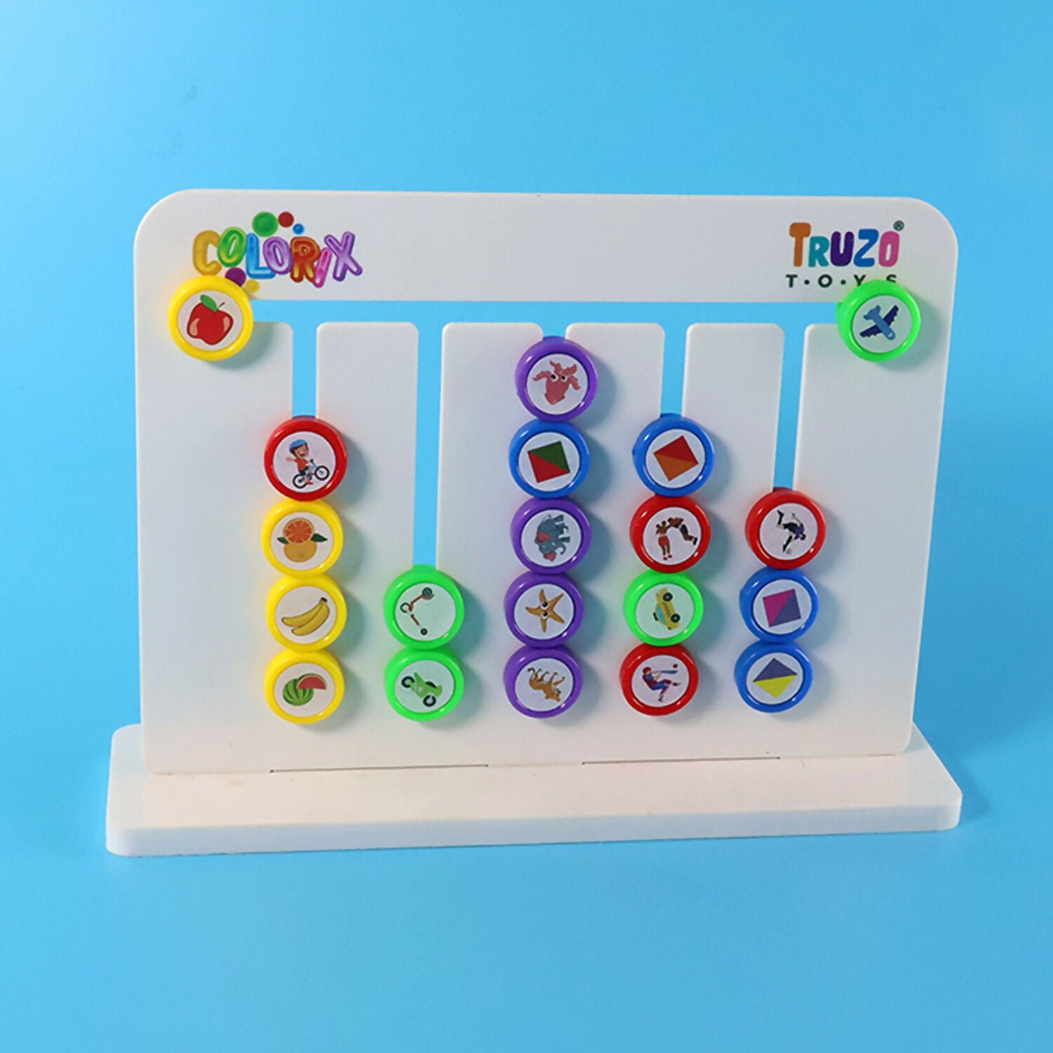 Color Matching Puzzle – Engaging STEM Board Game for Kids - Detailed Feature View 1