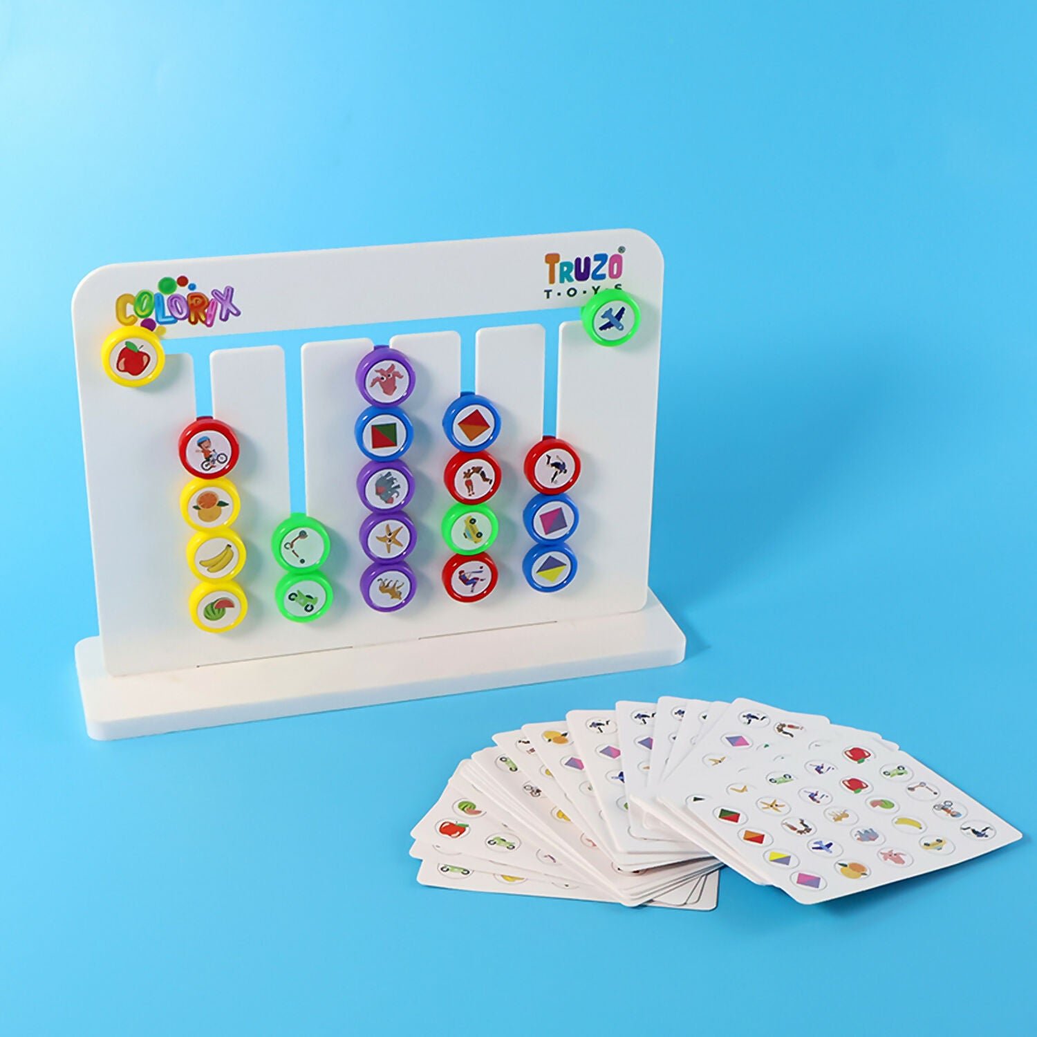 Color Matching Puzzle – Engaging STEM Board Game for Kids - Detailed Feature View 3