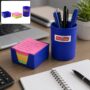 Premium Compact 2-in-1 Desk Organiser with Pen & Sticky Note Holder - Buy Online at Alikart
