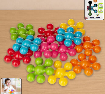 Creative Star Interlocking Building Blocks Toy Set for Kids