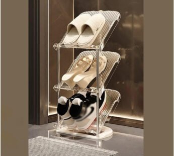 Crystal 3 Layer Shoe Rack