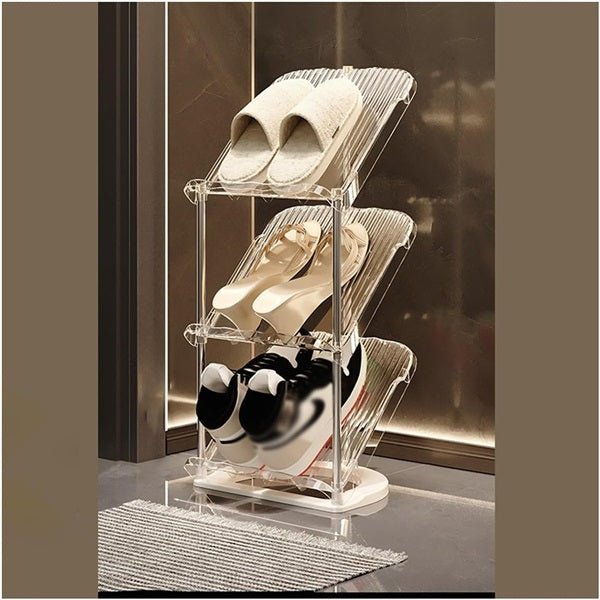 Premium Crystal 3 Layer Shoe Rack - Buy Online at Alikart