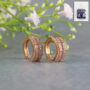 Premium Dazzling Double-Row Cubic Zirconia Hoop Earrings - Elegant Sparkling Crystal Huggies for Women - Buy Online at Alikart