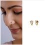 Premium Dazzling Non-Piercing Nose Ring Set – Instant Glamour with CZ Floral & Sleek Designs - Buy Online at Alikart