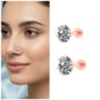 Premium Dazzling Rose Gold Flat Back Labret Nose Stud Combo – Hypoallergenic Everyday Piercing Jewelry - Buy Online at Alikart